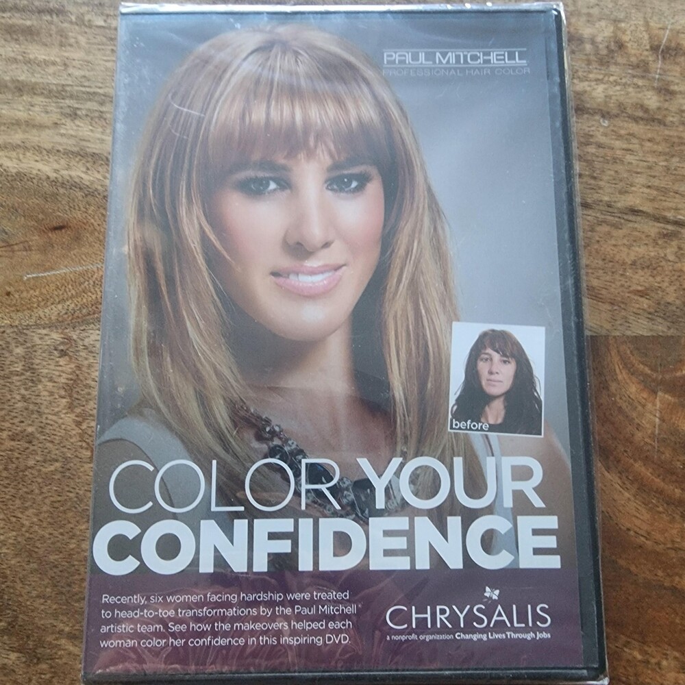 Color Your Confidence DVD Paul Mitchell Hair Color Salon Training New Sealed